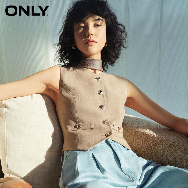 Autumn fashionable and versatile slim short vest jacket for women