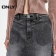 ONLY Summer versatile high waist slim A-line long skirt denim skirt women
