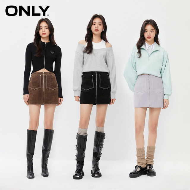 ONLY Summer Fashion Big Pocket Hip A-line Short Skirt for Women