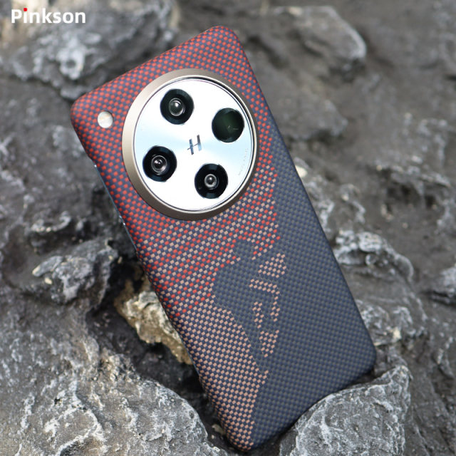 Pinkson is suitable for OPPO X8 Pro mobile phone case X7 Kevlar aramid fiber carbon fiber protective cover