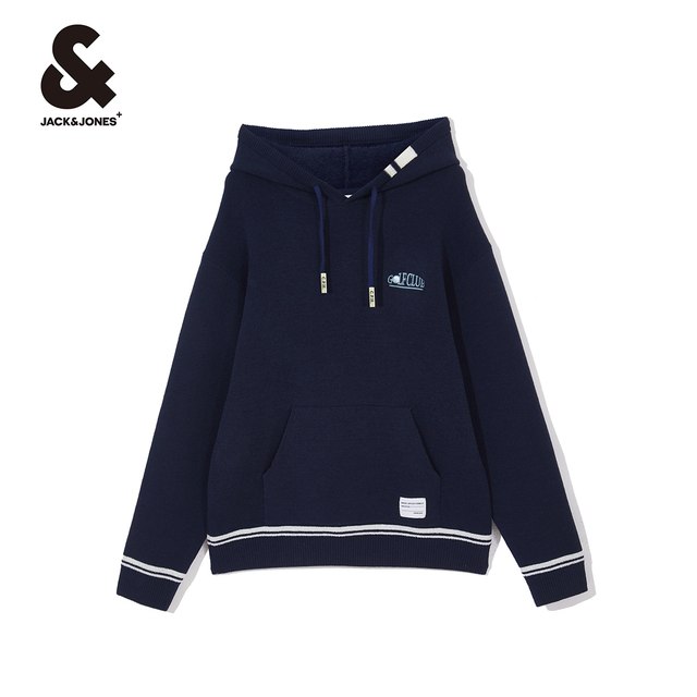 Jack Jones Ole Men's Sweater Men's Comfortable Fashion Trendy Loose Hooded Sweater Sweater Men's Top