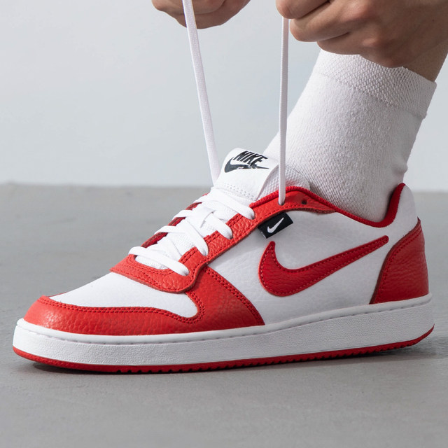 
Nike men's shoes new red low top casual shoes breathable sports shoes basketball shoes