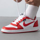 
Nike men's shoes new red low top casual shoes breathable sports shoes basketball shoes