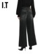 IT We11Done Women's Wide Leg Jeans New Fashion Street Style Loose Washed Pants 396WBKXO