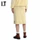 IT JIL SANDER women's imitation lamb velvet skirt new retro fashionable plush straight skirt 0011XL