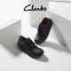 Clarks men's shoes spring thick-soled leather shoes fashion trend comfortable casual shoes Un Soul Lace