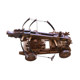 Ancient three -bow bed crossbow, Song Dynasty god arm crossbow ancient chariot model cast stone vehicle throwing stone throwing machine siege vehicle Zhuge Lian crossbow