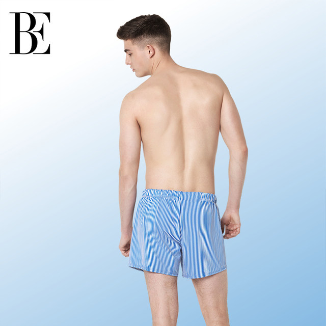 BE van der Andy Swimming Bottom Men's Sports Flat-angle Large Size Vacation Swimming Bottom Fashion Beach Pants Swimming Suit