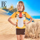 BE Van Dan Children's Swimsing Swimsuit Boys Set Sun Sunshine Long Sleeve Meow Star Meng Fun Short Sleeve Swimsuit