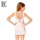BE Fan De'an girls skirt one-piece swimsuit cute little princess style pink swimming spa vacation dress