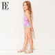 BE Van Dan Conjunction Triangle Children's Swimsuit Fashion and Lovely Little Girl New