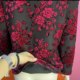 New autumn and winter women's velvet warm cardigans for middle-aged and elderly mothers, foreign-style national style buckle fashion tops