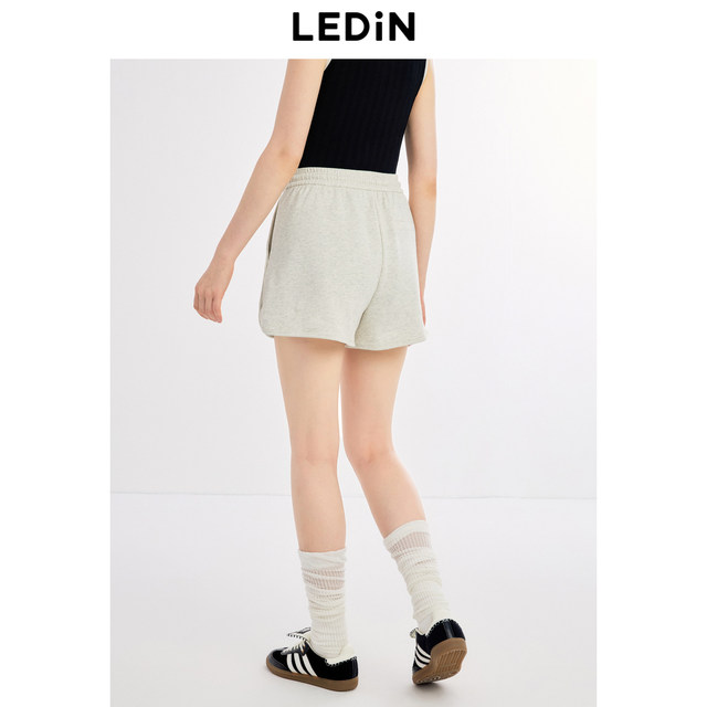Lecho Korean knitted shorts new sweet style casual pants cute girl soft versatile pants