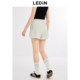 Lecho Korean knitted shorts new sweet style casual pants cute girl soft versatile pants