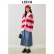Lecho Contrast Denim Long Skirt for Women in Spring New Design Sexy Slide Skirt
