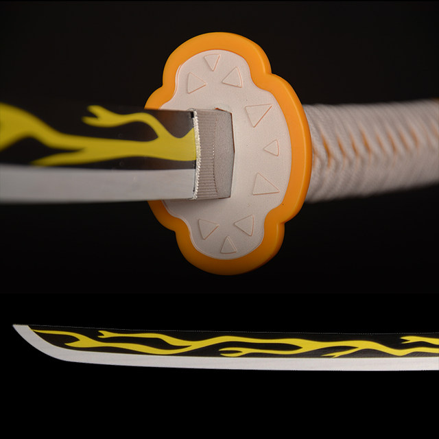 Ghost Destroyer Blade Rim Sword My Wife Shanyi COS Anime Weapon Children's Playing Prince Blocks and Draw Sword
