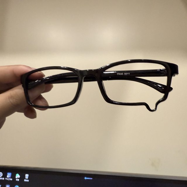 Tears glasses frame Tears drop frame 2D concave shape decoration y2k frame cos animation photography glasses frame