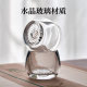 Ring cup Chinese style transparent glass tea cup Kung Fu tea set Tea ceremony cup personal tea cup tea cup tea cup tea cup tea cup tea bowl