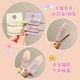 Special markless duck-billed hair clip for face washing and makeup for women's side bangs clip headdress color one-shaped clip broken hair card