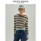 TeenieWeenie Bear Outlet Early Fall Slim Stripe Pullover Sweater
