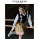 TeenieWeenie Bear Outlet Women's Spring Academy Style Diamond-Class V-neck Knitted Vest
