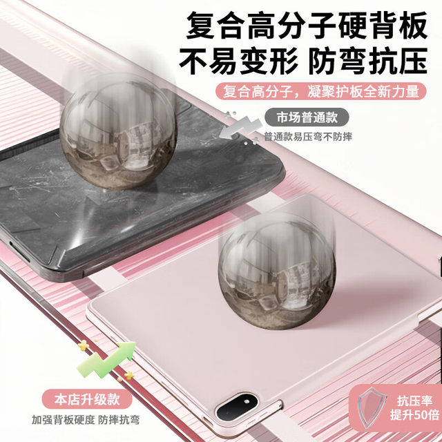 Gomi is suitable for oppopad4pro protective case oppopad3pro magnetic one plus tablet 2Pro new se protective case air2 buckle pad5 computer pad2 all-inclusive k folding swivel bracket