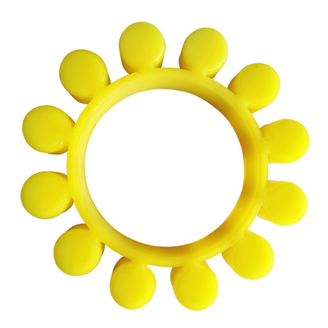 MT coupling plum blossom pad rubber elastic block polyurethane plum blossom rubber ring beef tendon buffer pad hexagonal plum blossom washer