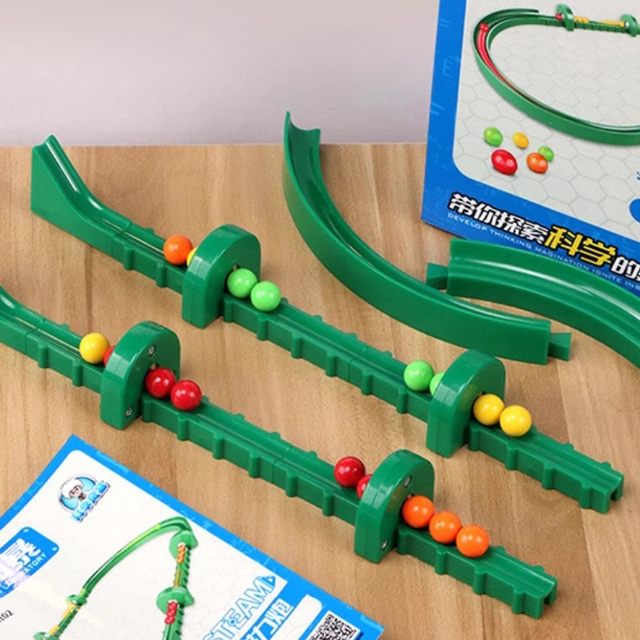 Puzzle magnetic accelerator cannon toys popular science experimental toys teaching aids physics kindergarten science area magnetic materials