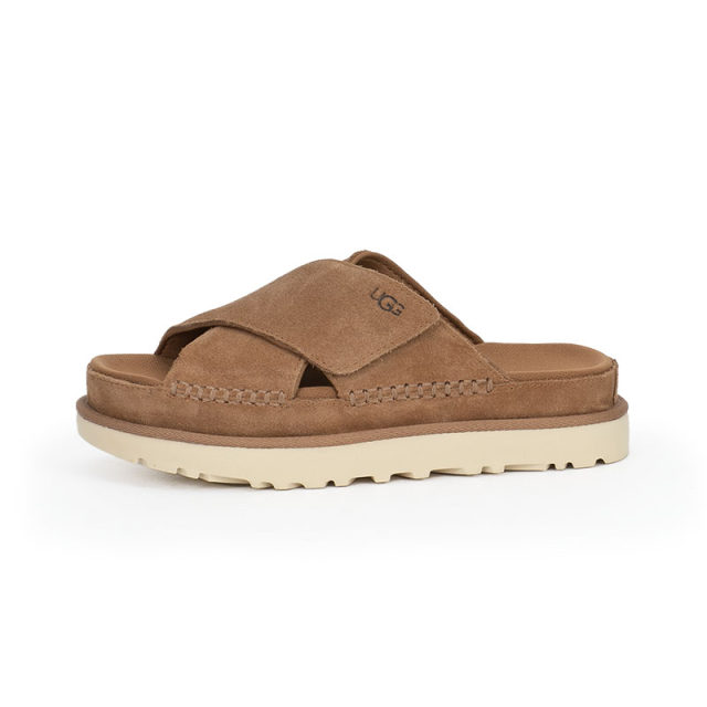 UGG women's fashionable and comfortable one-soled slippers casual thick-soled sandals for summer new 1137910