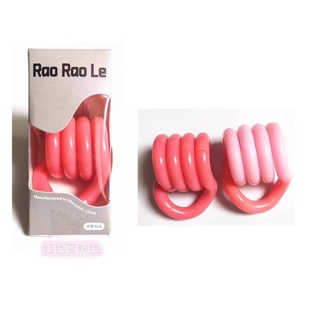 
2025 New Genuine Twisting Le Temperature Changing Series Tang Same Style Temperature Sensing Color Changing Enhance Concentration Toy for Women