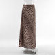 Street temperament hot girl gray brown tone leopard printing fishtail half -body skirt spring and summer sexy temperament versatile long skirt
