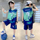 Boys basketball suit set Summer thin 2025 new Chinese big children sports summer children's clothing vest fast dry clothes