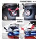 Motorcycle helmet horn decoration small accessories personalized creative devil wings accessories ski ears braid Harley