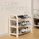 Shoe rack dormitory small multi-story college student dormitory shoe cabinet under the table simple small narrow doorway household shoe storage rack