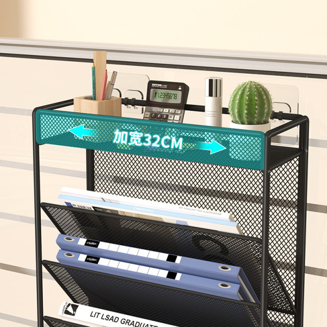 File storage rack Wall-mounted folder storage box File rack File frame ...