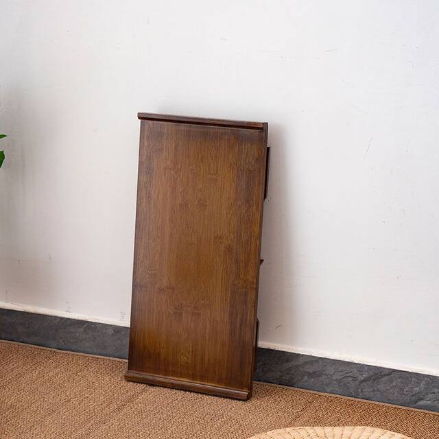 Tatami tea table solid wood Chinese style low table tea table folding bay window table balcony window sill small table household small kang table