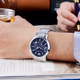 Armani Amani Watch Men's Multi -Functional European and American Business Leisure Mentis Watch Three Eye Steel Tibetan Table AR2448