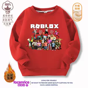 Roblox Meninos e Meninas de meia-idade e suéter de capuz de outono 1_x