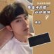 Summer forehead protection men's sports hairband men's knitted sweat-absorbing headband men's black headscarf daily exterior headdress
