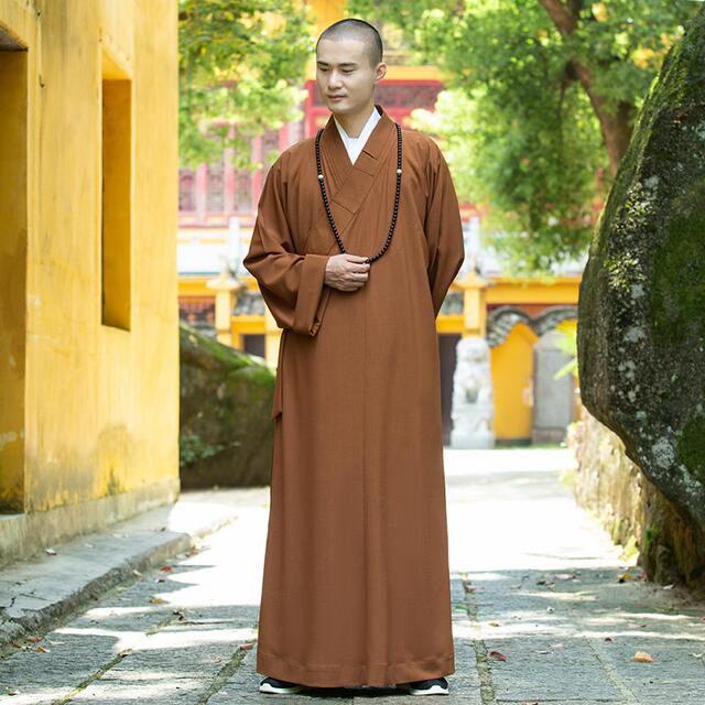 Satin Monk Clothing, No wrinkle, Long Gown, Monk Clothing, Men and Women's Dress, Monk Clothing