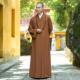 Satin Monk Clothing, No wrinkle, Long Gown, Monk Clothing, Men and Women's Dress, Monk Clothing