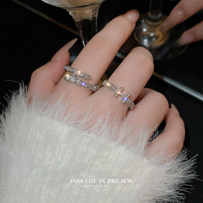 taobao agent Small design advanced fashionable ring, light luxury style, high-quality style, on index finger