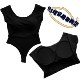 European and American sexy hot girls slim one-piece top suspender one-piece bottoming shirt for women with crotch outside with chest pad tight summer