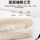 Xinjiang cotton quilt first -class high -quality long velvet quilt winter is thickened warm cotton woolen mattress handmade genuine