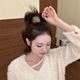 Autumn and winter new style soft hair band, durable headband, does not hurt hair, thick, high elasticity, high ponytail hair accessories, rubber band hair rope