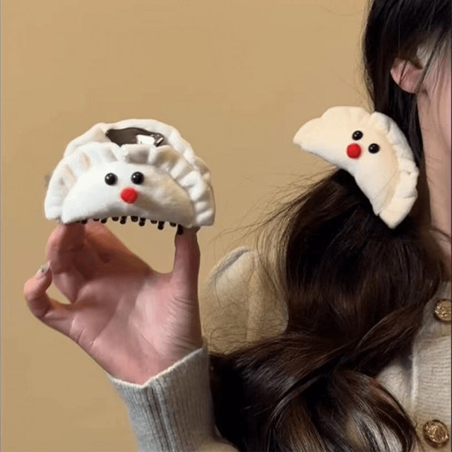 Bow Blush Dumpling Clip Clip Clip Clip Clip Back Head Dress Hair Shark Clip Duckbilly Clip Head Dress
