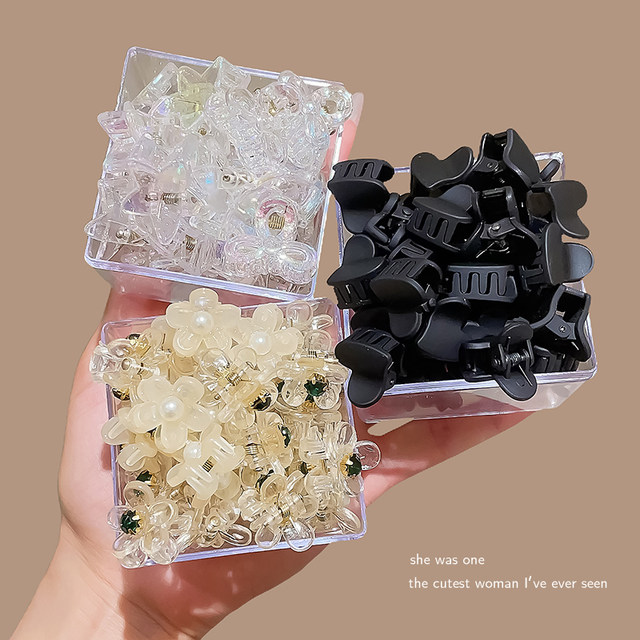 Princess head small grabber hairpin female 2025 new broken hair small bangs clip forehead hairpin hair clip headwear