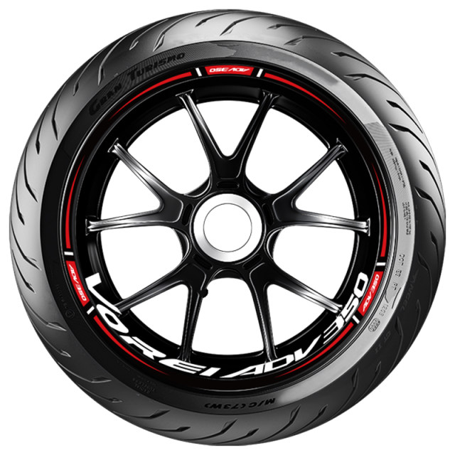 Applicable to V Rui Dayang ADV350 wheel sticker tire sticker reflective letter sticker waterproof sticker sticker decoration and modification
