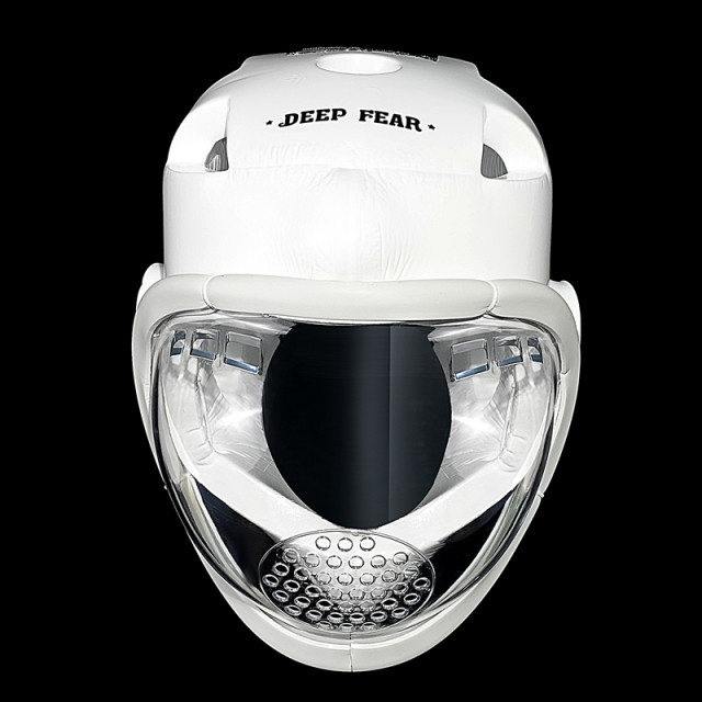 Deep Fear boxing head mask fully enclosed head protection head anti -fog impact boxing MMA head protection head

