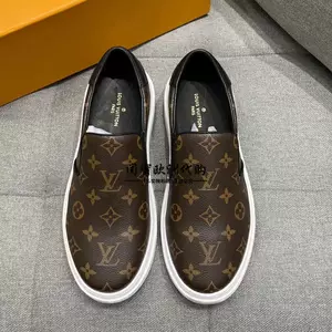 Louis Vuitton MONOGRAM Monogram Loafers Leather Logo Loafers & Slip-ons  (1A7VZE)